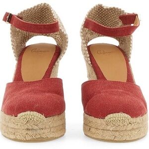 Castaner Red Espadrilles
